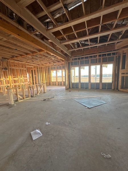 In-progress construction of a new home in Fannin Ranch, Leonard, TX (Image 5).