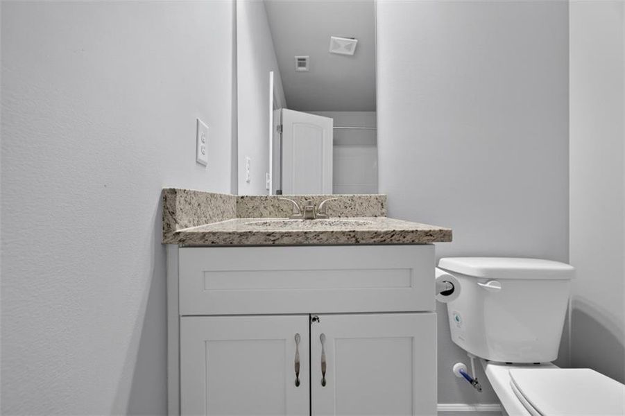Furnished interior view inside a new home in , Eastanollee (Image 15).