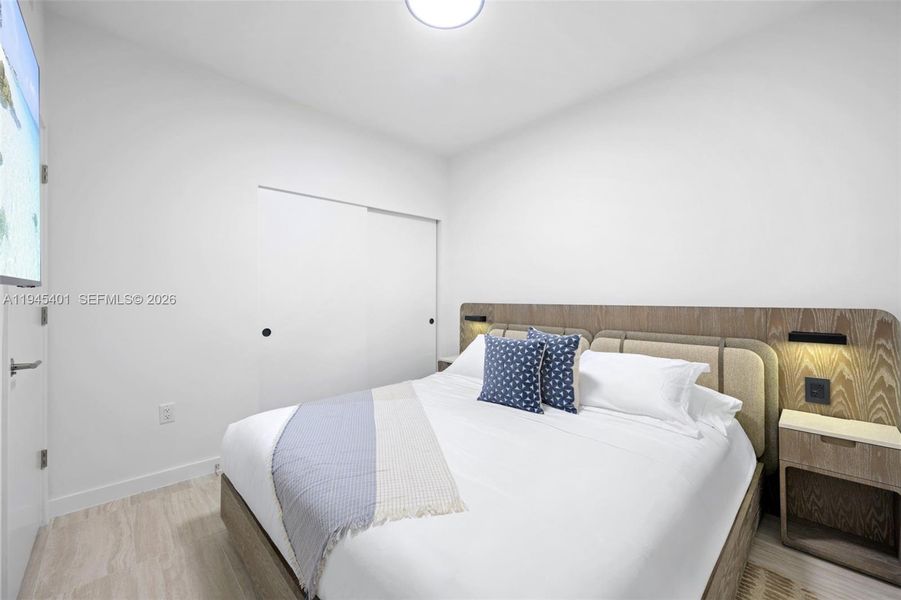 Furnished interior view inside a new home in , Miami Beach (Image 15).