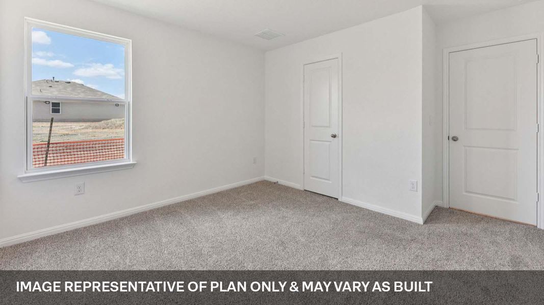 Spacious, unfurnished interior of a new home in Carillon, Manor (Image 24).