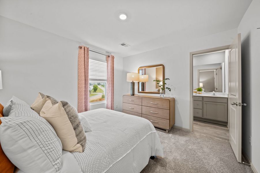 Furnished interior view inside a new home in Champions Village at Cherry Hill, Pendleton (Image 10).
