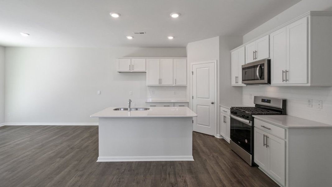 Furnished interior view inside a new home in Copper Run South, Durham (Image 5).