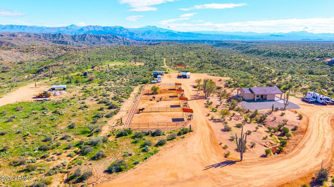 Covered pens, turnouts, and more!