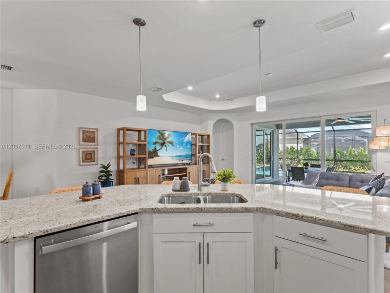 Furnished interior view inside a new home in , Punta Gorda (Image 42).
