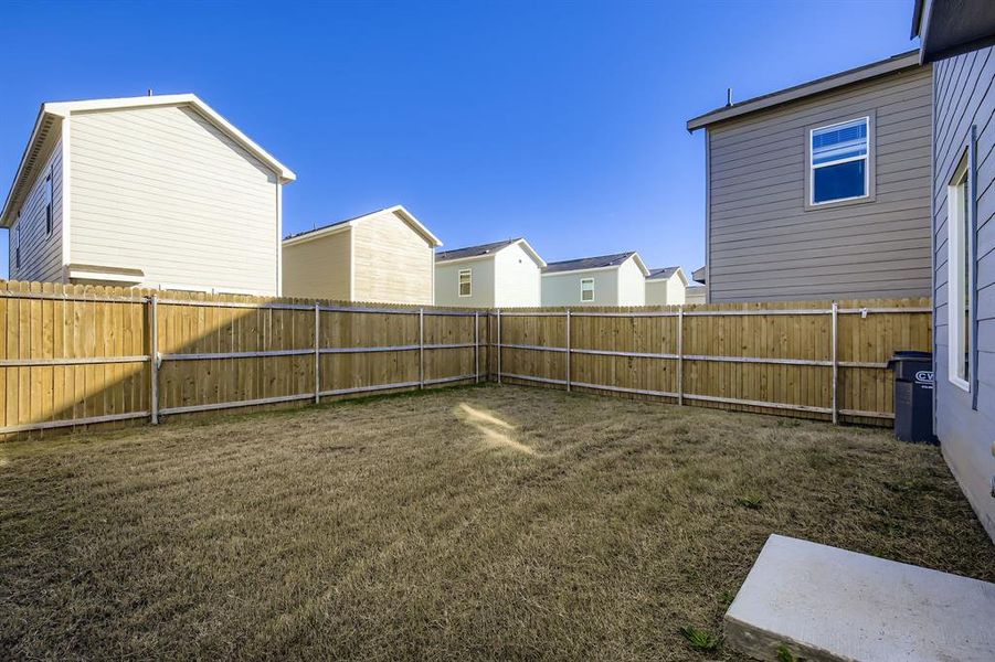 Exterior details and patio area of a home in Tillage Farms: Wellton Haven, Princeton (Image 21).