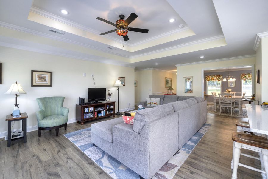 Furnished interior view inside a new home in , Manning (Image 13).