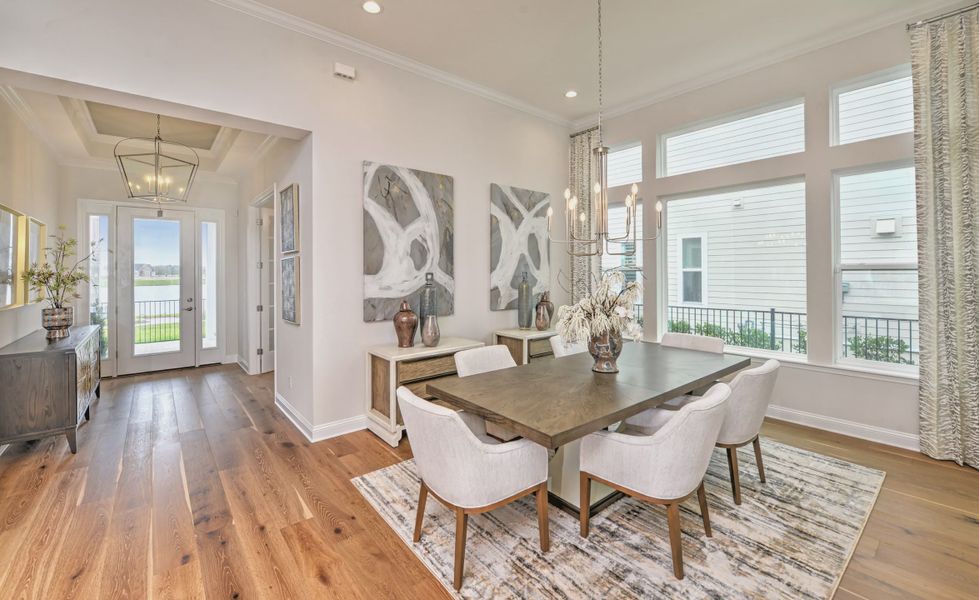 Furnished interior view inside a new home in Seven Pines, Jacksonville (Image 23).