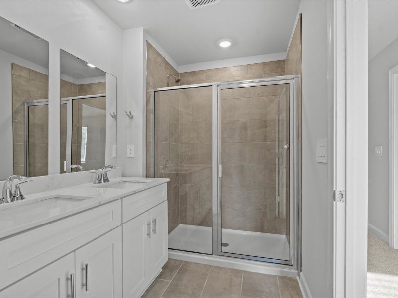 Furnished interior view inside a new home in Northbrook Village Townes, Taylors (Image 5).