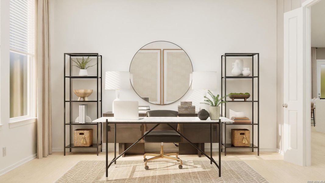 Furnished interior view inside a new home in Brookmill, San Antonio (Image 4). Furnished interior view inside a new home in Brookmill, San Antonio (Image 4).