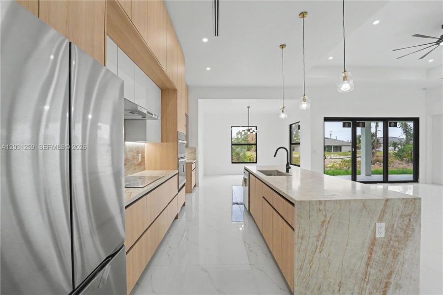 Furnished interior view inside a new home in , Cape Coral (Image 9).