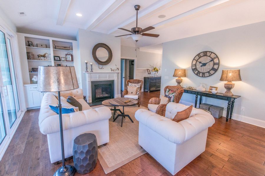 Representative furnished interior of a home built from the Claremont by Bill Clark Homes in The Sanctuary at Sunset Beach, Sunset Beach (Image 42). Representative furnished interior of a home built from the Claremont by Bill Clark Homes in The Sanctuary at Sunset Beach, Sunset Beach (Image 42).