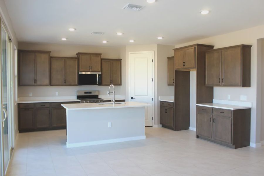Furnished interior view inside a new home in Acacia at Santana, Yuma (Image 6).