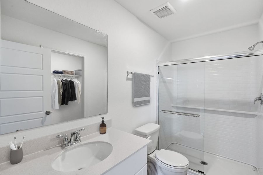 Representative furnished interior of a home built from the Eddleman by Centex in Vista Real, Converse (Image 5).