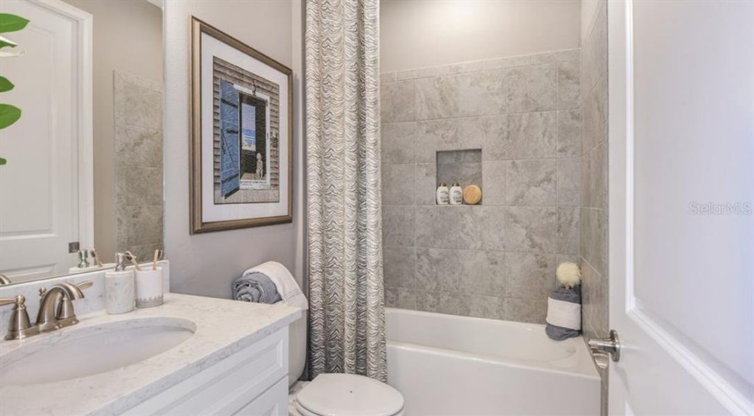 Furnished interior view inside a new home in Esplanade at Azario Lakewood Ranch, Lakewood Ranch (Image 13).