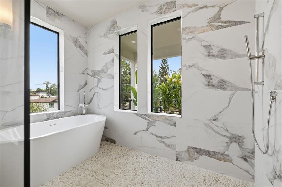 Furnished interior view inside a new home in , Tampa (Image 38).