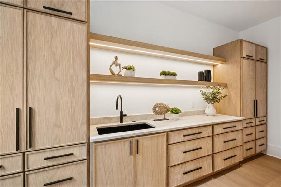 Furnished interior view inside a new home in , Brookhaven (Image 11).