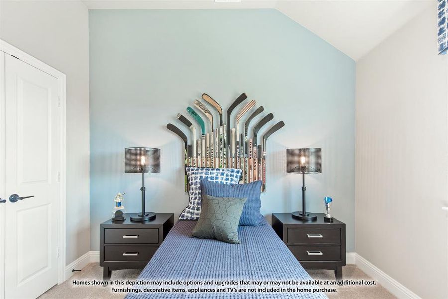 Furnished interior view inside a new home in Hampton Park, Glenn Heights (Image 30).