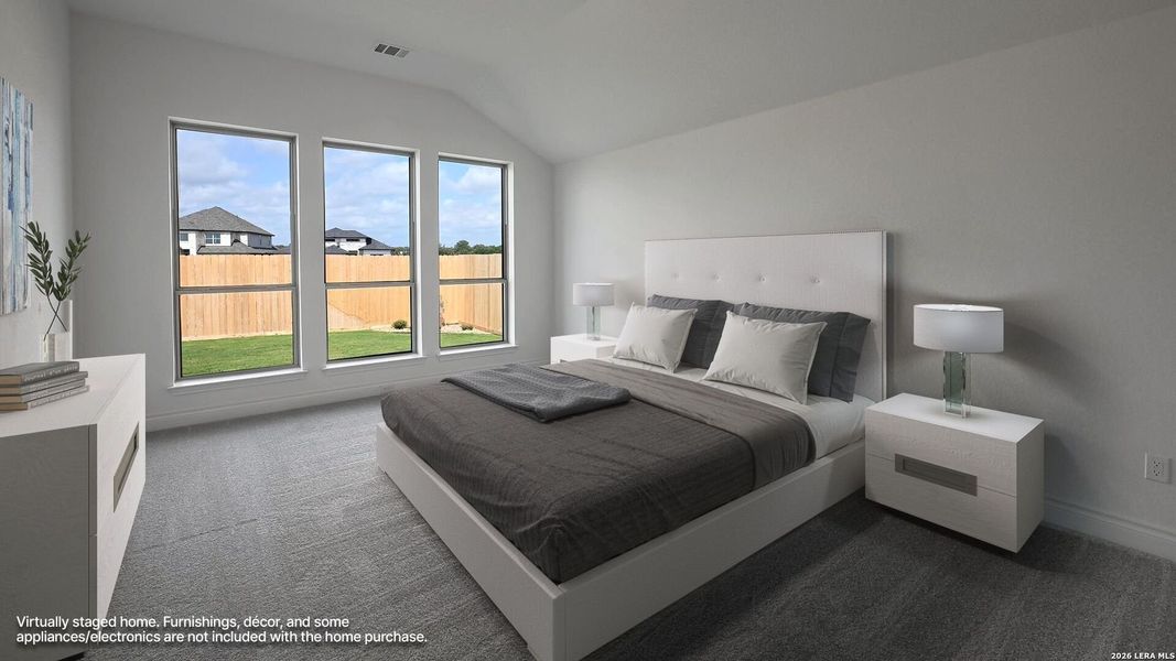 Furnished interior view inside a new home in Legacy at Lake Dunlap, New Braunfels (Image 15). Furnished interior view inside a new home in Legacy at Lake Dunlap, New Braunfels (Image 15).