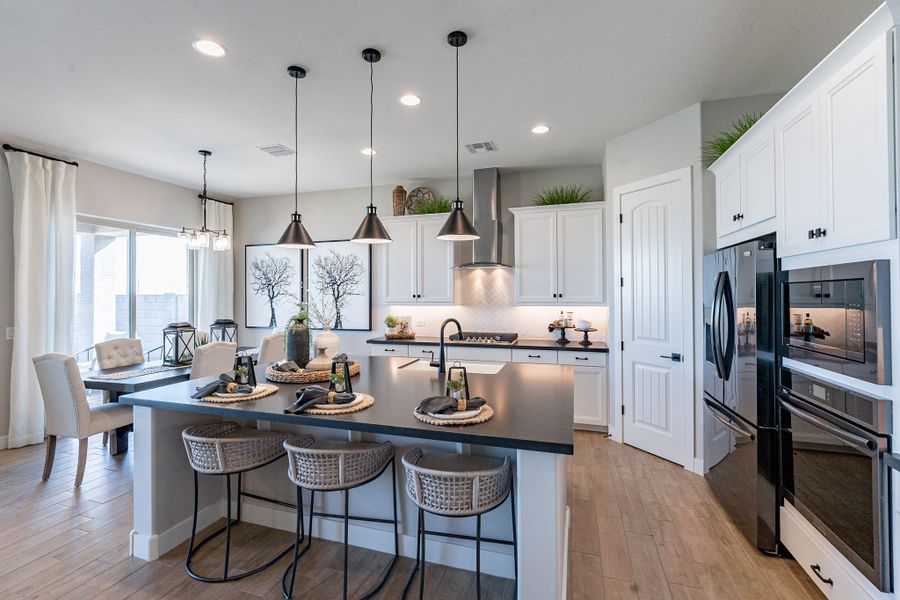 Furnished interior view inside a new home in Mirada Crossing, Goodyear (Image 13).