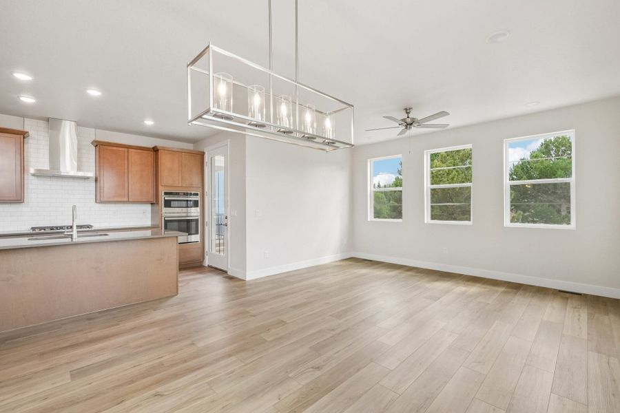 Spacious, unfurnished interior of a new home in Pony Park, Colorado Springs (Image 27). Spacious, unfurnished interior of a new home in Pony Park, Colorado Springs (Image 27).