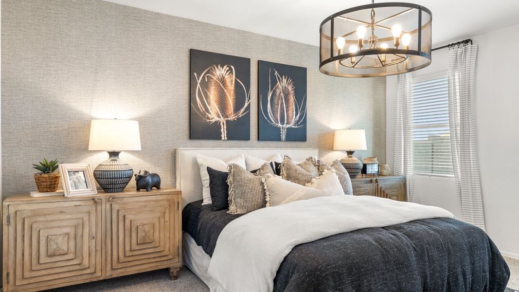 Furnished interior view inside a new home in Remington, Buckeye (Image 16). Furnished interior view inside a new home in Remington, Buckeye (Image 16).