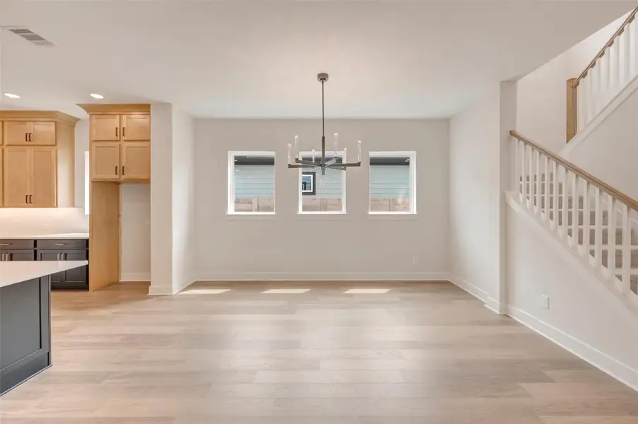 Spacious, unfurnished interior of a new home in Two Step Farm - Landmark Row Collection, Montgomery (Image 35).
