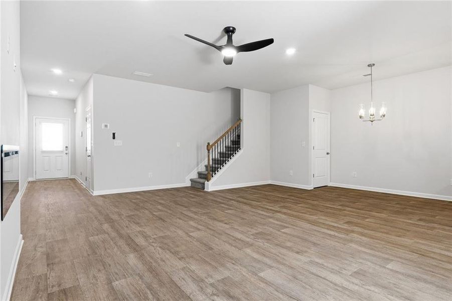 Spacious, unfurnished interior of a new home in Concord Oaks, Powder Springs (Image 17). Spacious, unfurnished interior of a new home in Concord Oaks, Powder Springs (Image 17).
