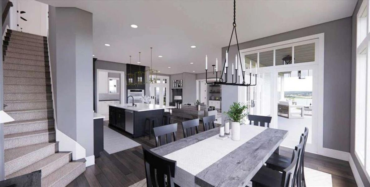 Furnished interior view inside a new home in , Carrollton (Image 16).