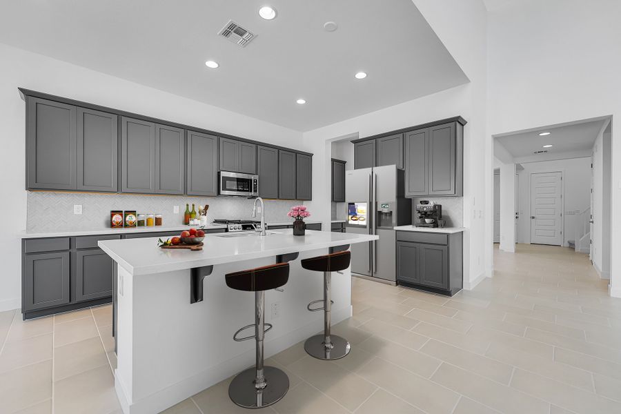 Representative furnished interior of a home built from the Revere by Taylor Morrison in Combs Ranch Landmark Collection, San Tan Valley (Image 4).