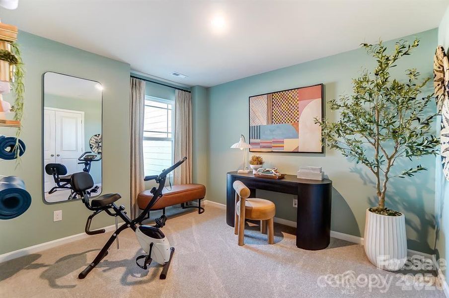 Furnished interior view inside a new home in Arbor Chase, Clover (Image 12).