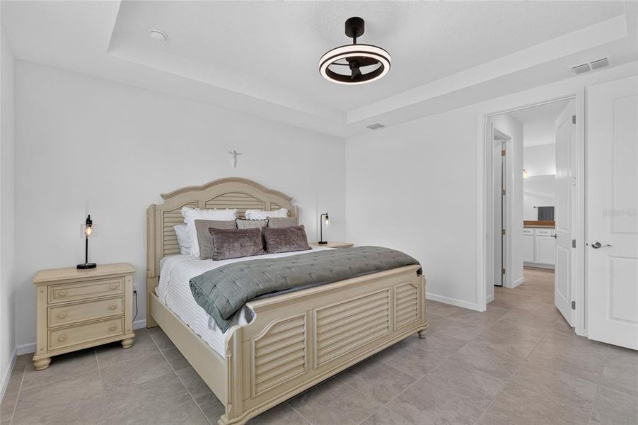 Furnished interior view inside a new home in Del Webb Stone Creek, Ocala (Image 38).
