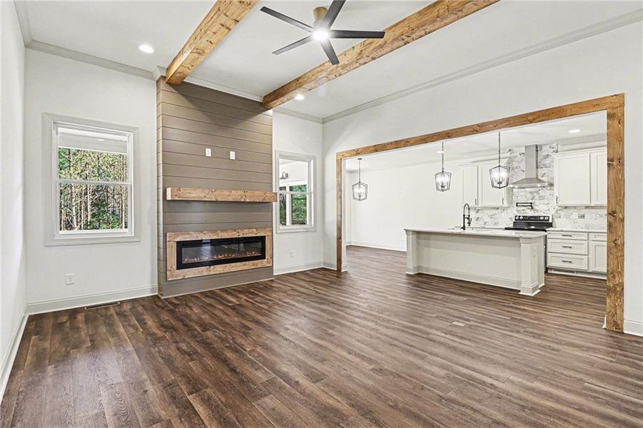 Spacious, unfurnished interior of a new home in , Dawsonville (Image 21).