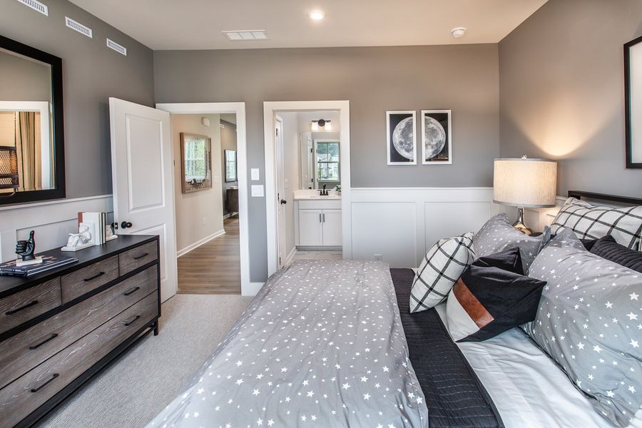 Furnished interior view inside a new home in Hillside Manor, Powder Springs (Image 17).