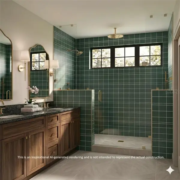 Furnished interior view inside a new home in , Orlando (Image 4).