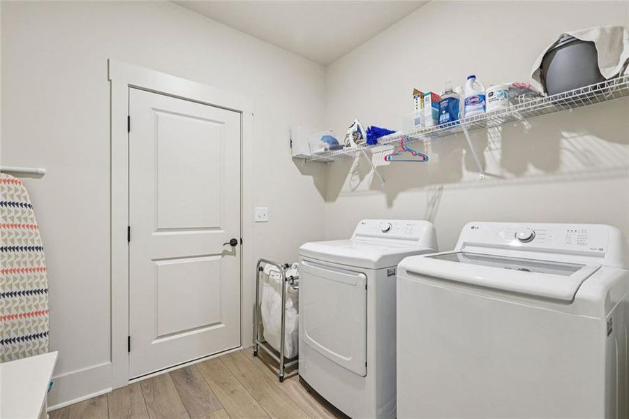 Furnished interior view inside a new home in , Hoschton (Image 43).