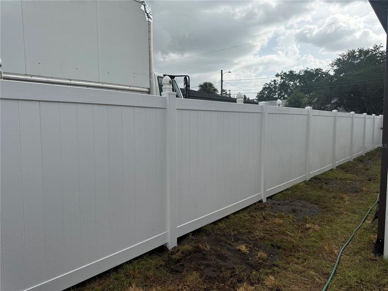 Exterior details and patio area of a home in , Tampa (Image 24).