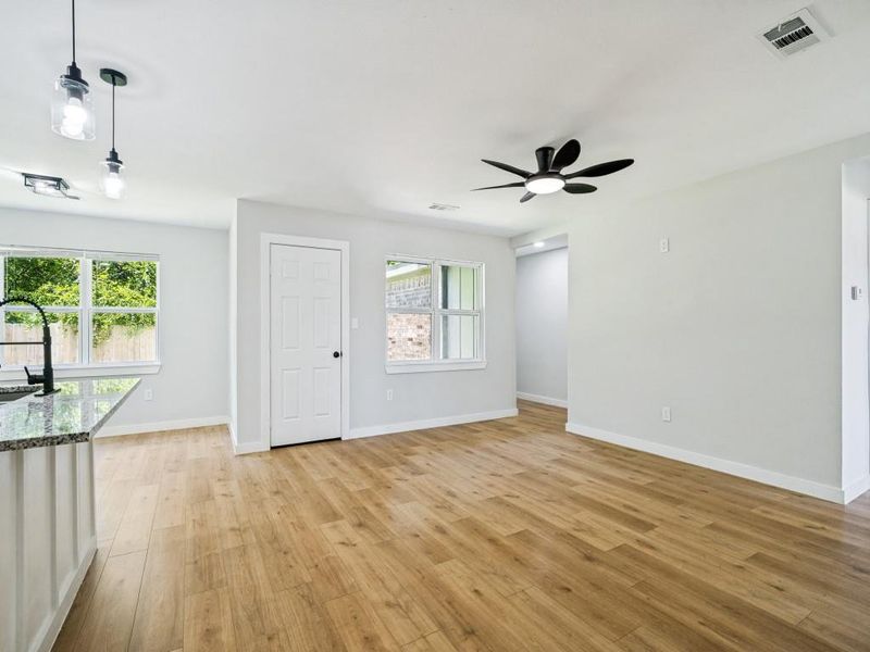 Spacious, unfurnished interior of a new home in , De Leon (Image 23). Spacious, unfurnished interior of a new home in , De Leon (Image 23).