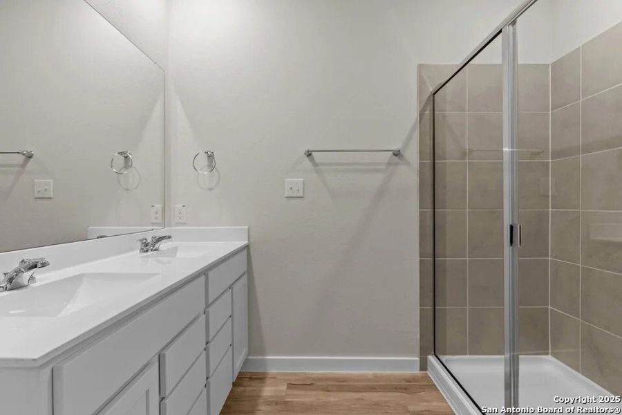 Furnished interior view inside a new home in Applewhite Meadows, San Antonio (Image 4). Furnished interior view inside a new home in Applewhite Meadows, San Antonio (Image 4).