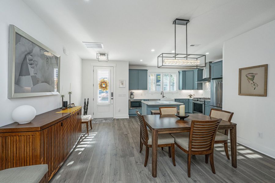 Furnished interior view inside a new home in Hayes Park, Johns Island (Image 6).