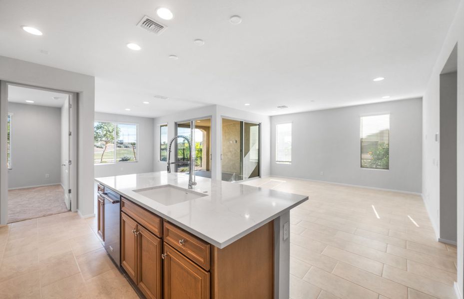 Furnished interior view inside a new home in Sun City Festival, Buckeye (Image 4).