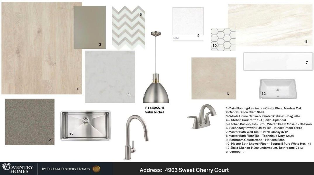 Sample of building materials used in homes in Pomona, Manvel (Image 4). Sample of building materials used in homes in Pomona, Manvel (Image 4).