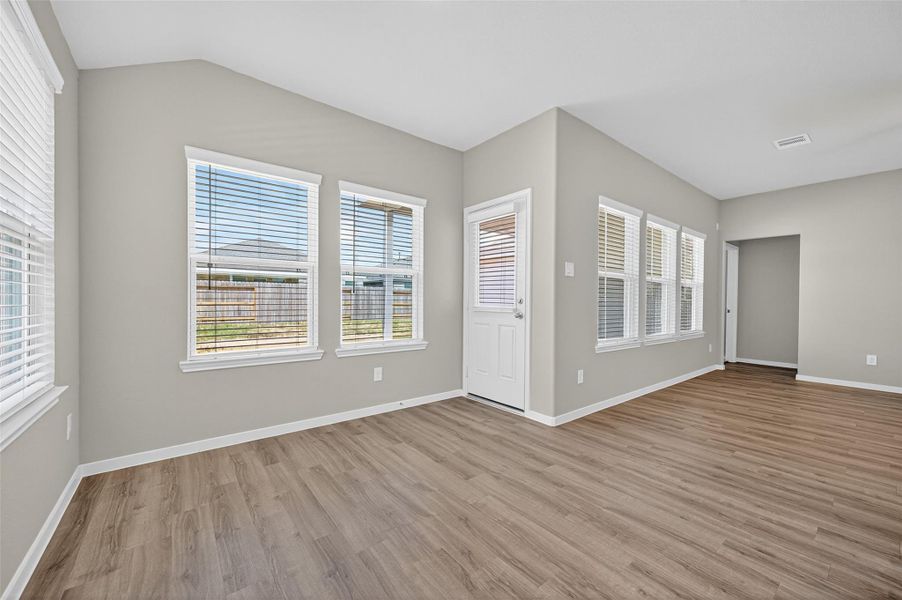 Spacious, unfurnished interior of a new home in Cypress Green, Hockley (Image 35). Spacious, unfurnished interior of a new home in Cypress Green, Hockley (Image 35).