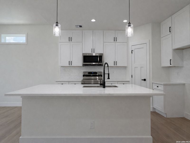 Furnished interior view inside a new home in , San Antonio (Image 12).