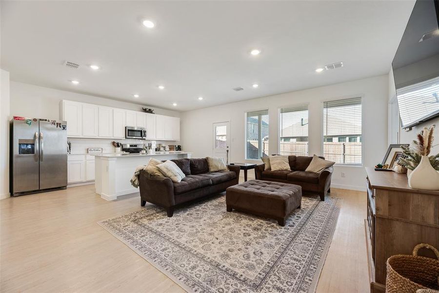 Furnished interior view inside a new home in Reatta Ridge, Justin (Image 13).