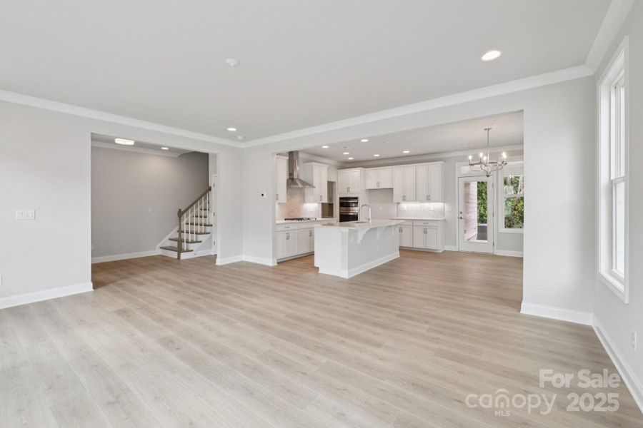 Spacious, unfurnished interior of a new home in Walk23, Huntersville (Image 31).