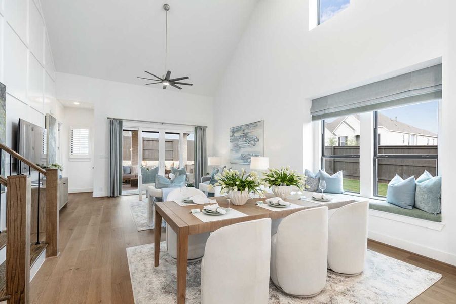 Representative Dining Room - some options shown