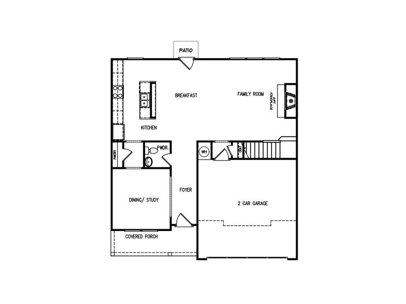 2D floor plan layout for the The Windhurst by My Home Communities in Savoy Park, Covington, GA (Image 3). 2D floor plan layout for the The Windhurst by My Home Communities in Savoy Park, Covington, GA (Image 3).