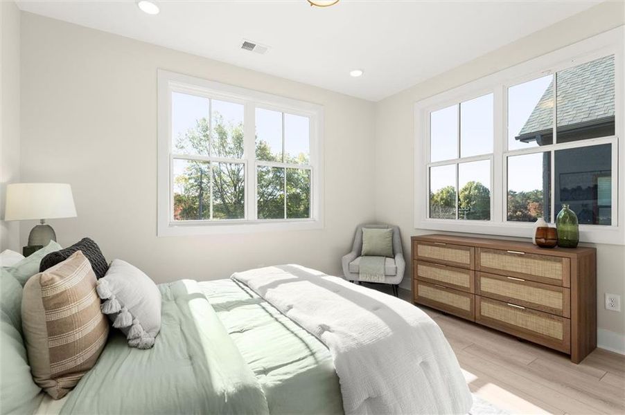 Furnished interior view inside a new home in , Alpharetta (Image 34). Furnished interior view inside a new home in , Alpharetta (Image 34).