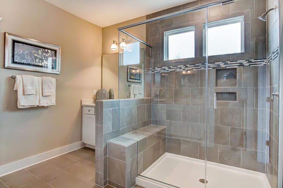 Furnished interior view inside a new home in The Enclave at French Quarter Creek, Huger (Image 15).