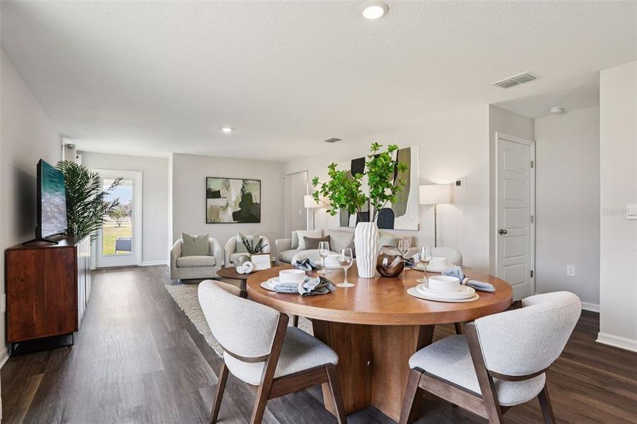 Furnished interior view inside a new home in Wynnstone, Davenport (Image 6).